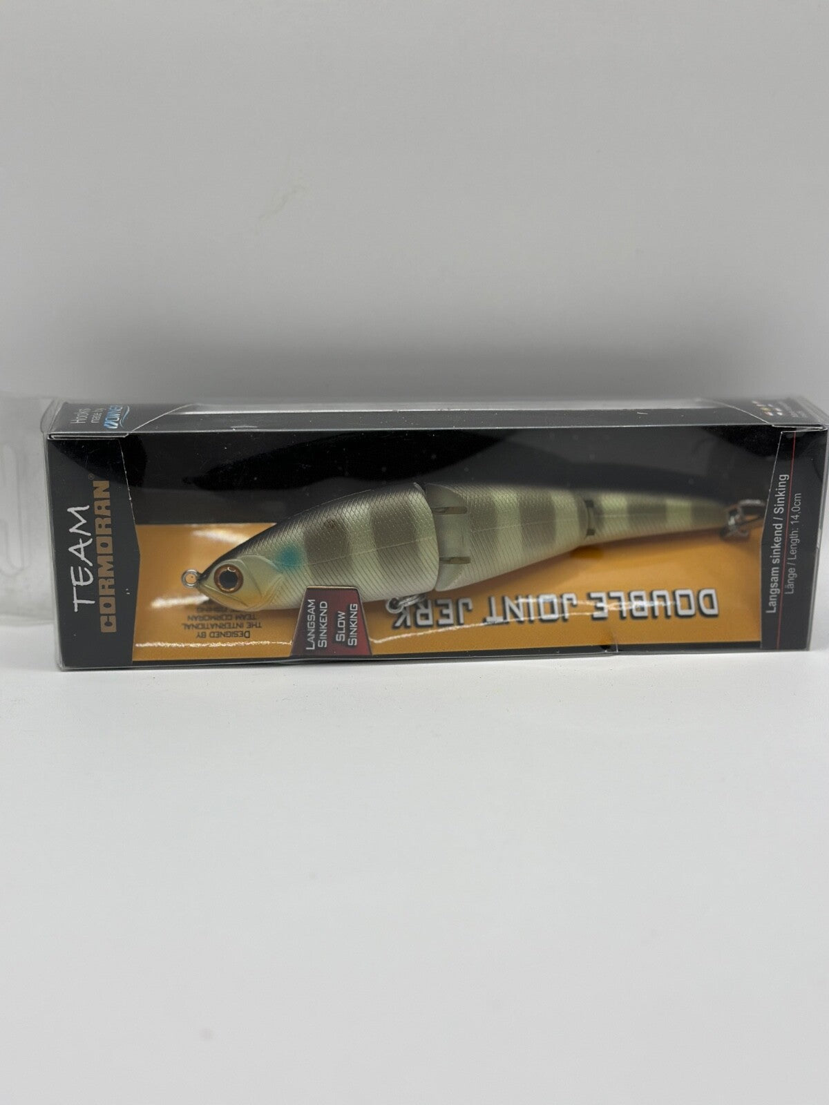 Team Cormoran Double Joint Jerk 140mm 26,9g slow sinking0