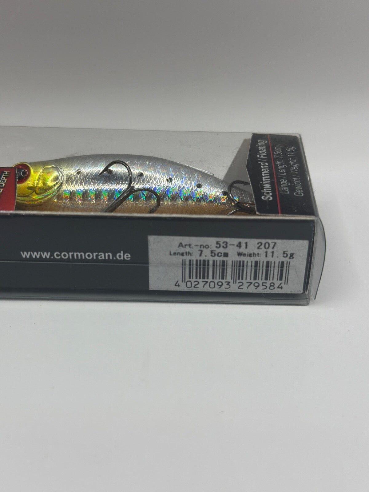 Team Cormoran Hisaka Deep Shad / 7,5cm 11,5g Floating, Wobbler1