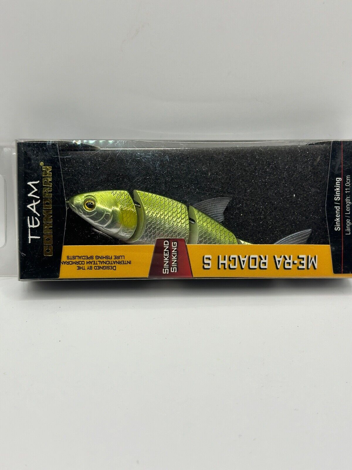Team Cormoran ME-RA ROACH S / 11,0cm 18,0g Sinking , Wobbler