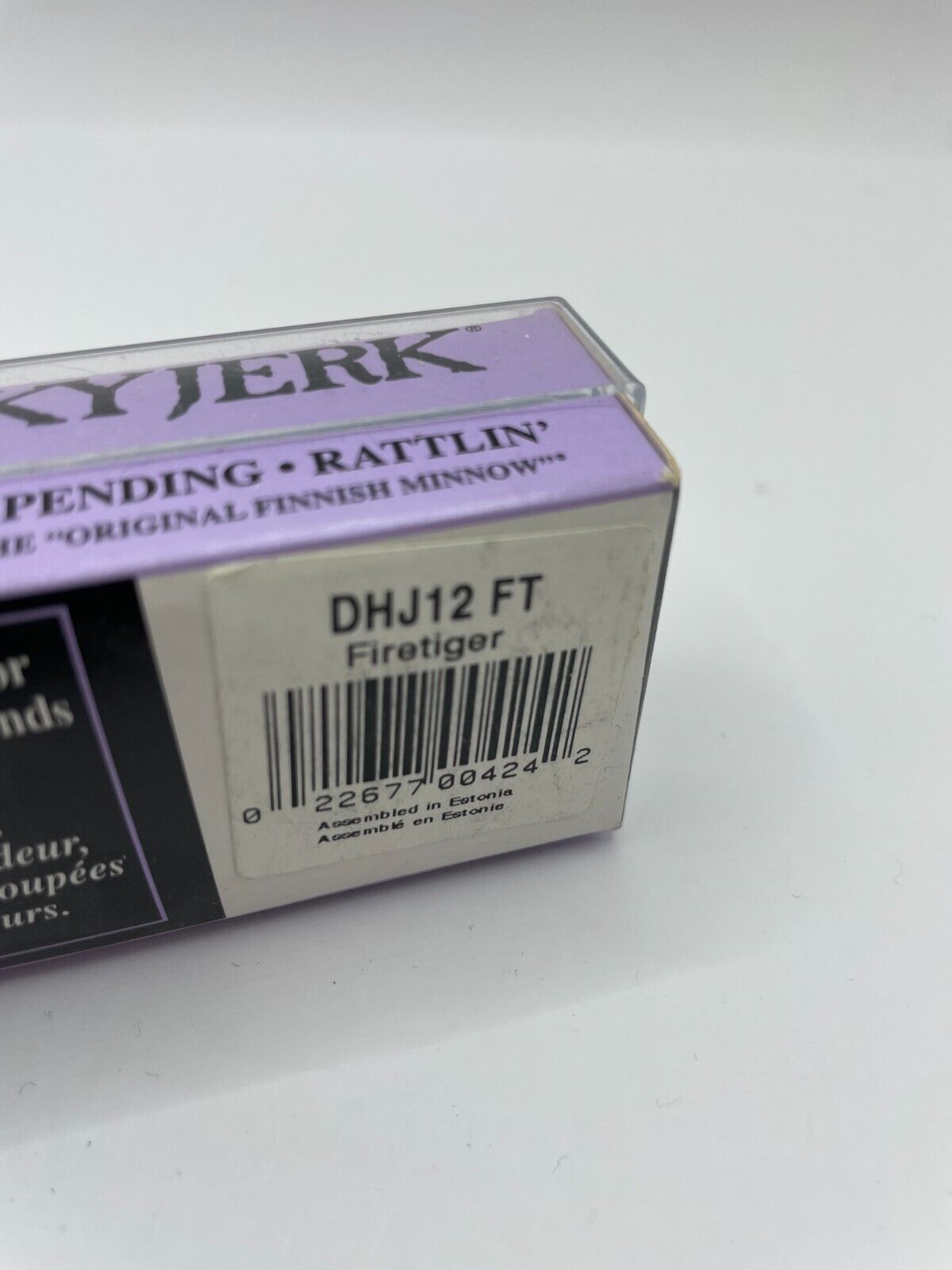 Rapala Down Deep Huskyjerk DHJ-12 Fire Tiger Wobbler Spinnfischen Angelzubehör