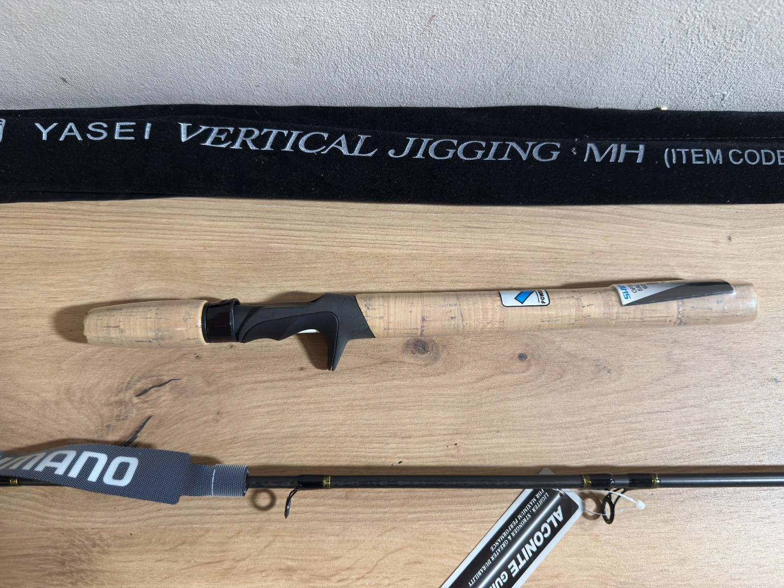 Shimano Yasei vertical Jigging MH Rute 185cm 728g Baitcast Spinnrute1