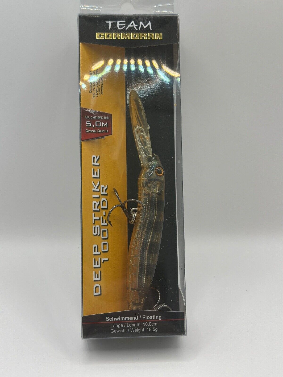 Team Cormoran Deep Striker 100F-DR / 10,0cm 18,5g Floating , Wobbler