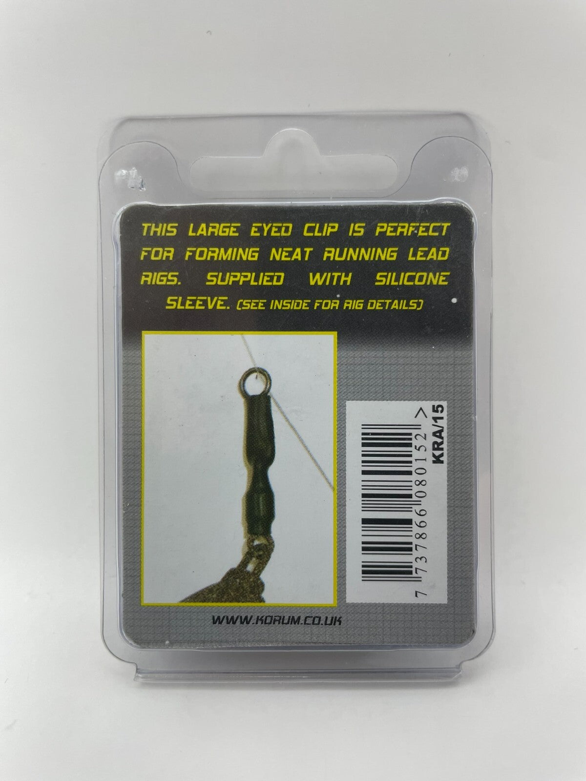 Korum Running Rig Clip + Sleeves1