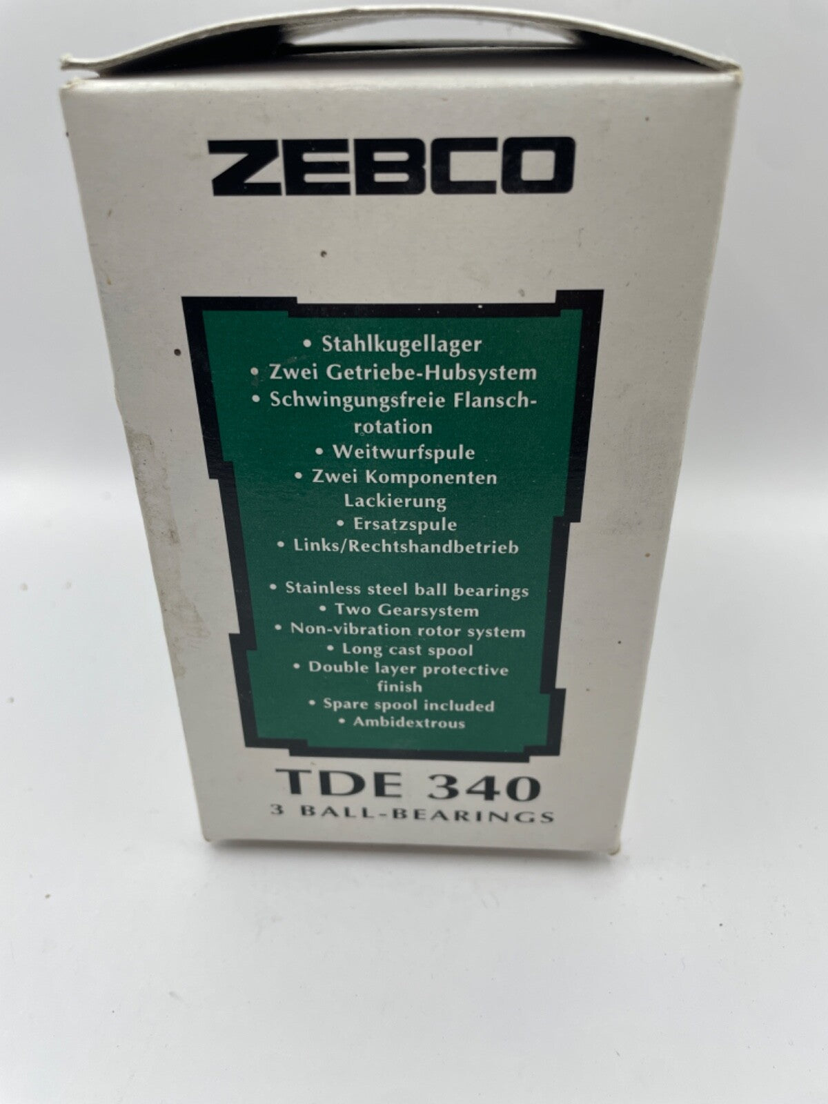 Zebco Centra TDE 340 Rolle2