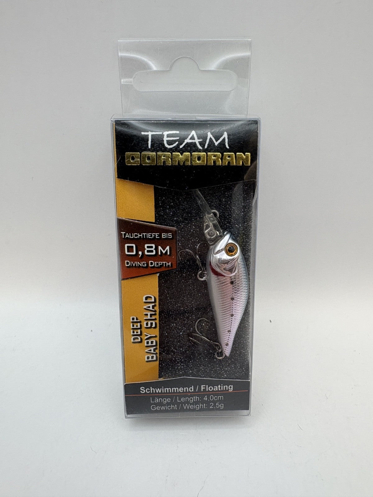 Team Cormoran Deep Baby Shad / 4,0cm 2,5g Floating, Wobbler0