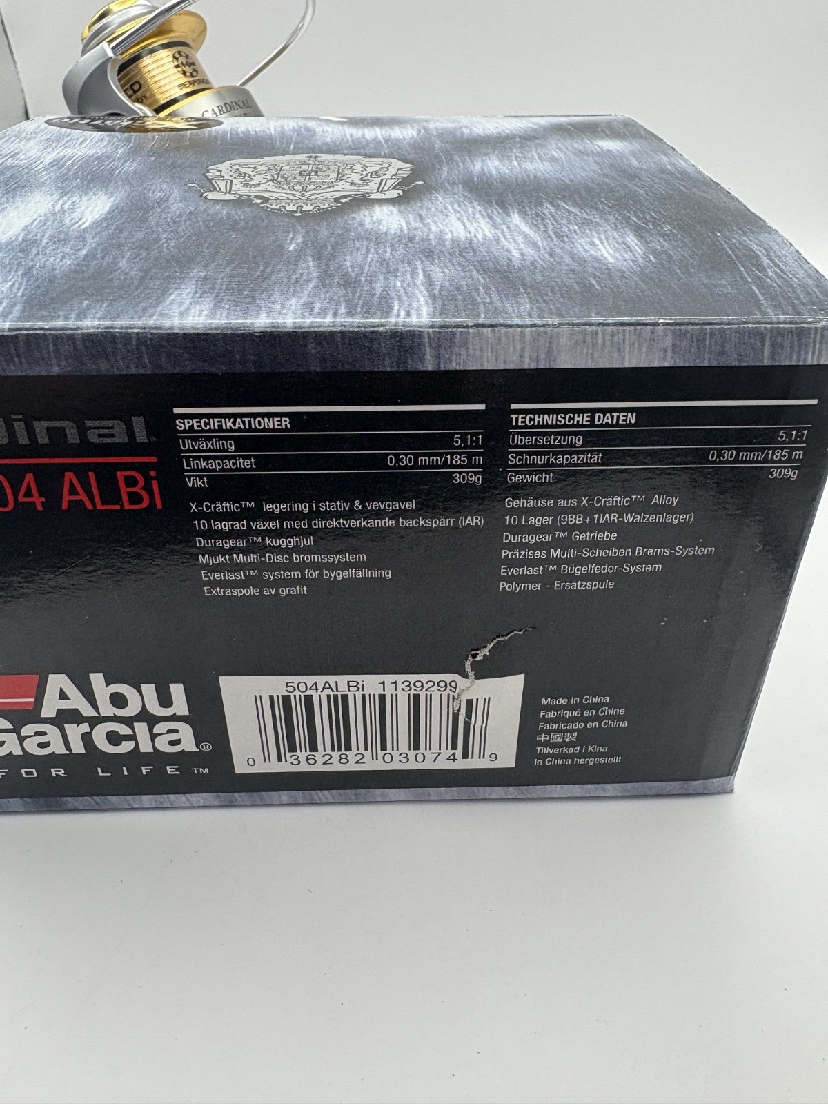 Abu Garcia Cardinal 504 ALBi Rolle3