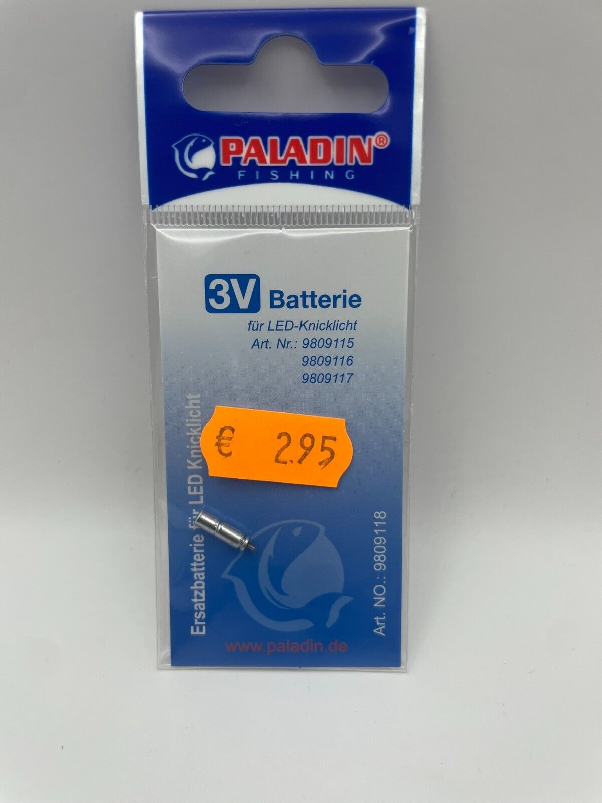 Paladin 3v Batterie für LED - Knicklicht
