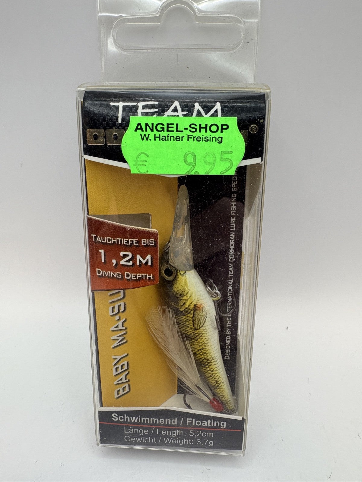 Team Cormoran Baby MASU / 5,2cm 3,7g Floating, Wobbler0