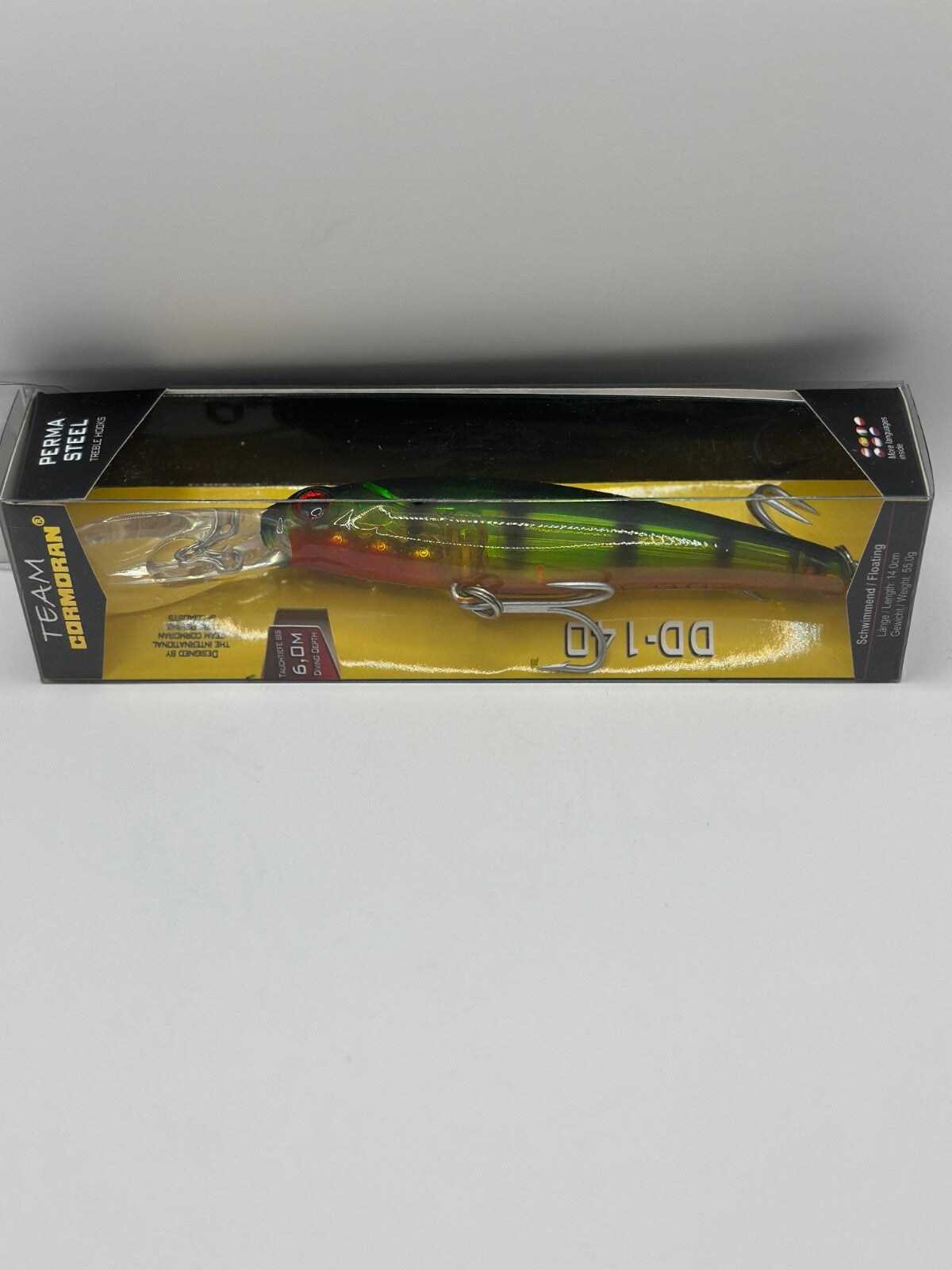 Team Cormoran DD140 / 14,0cm 55,0g Floating , Wobbler0