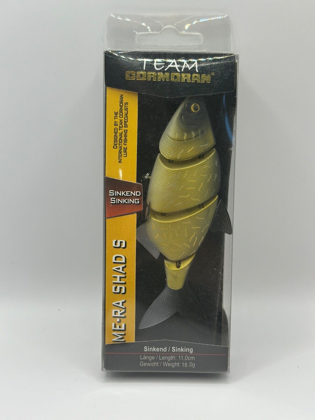 Team Cormoran ME-RA Shad S / 11,0cm 18,0g Sinking , Wobbler