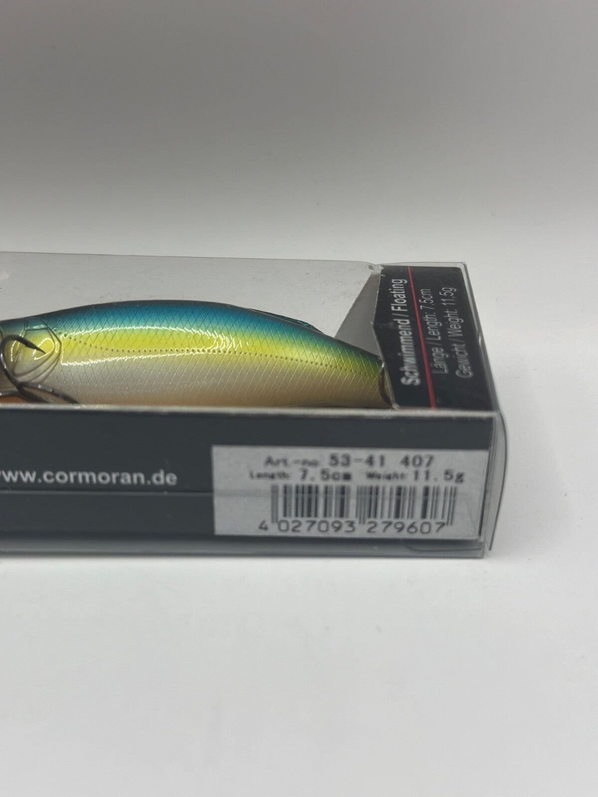 Team Cormoran Hisaka Deep Shad / 7,5cm 11,5g Floating, Wobbler1