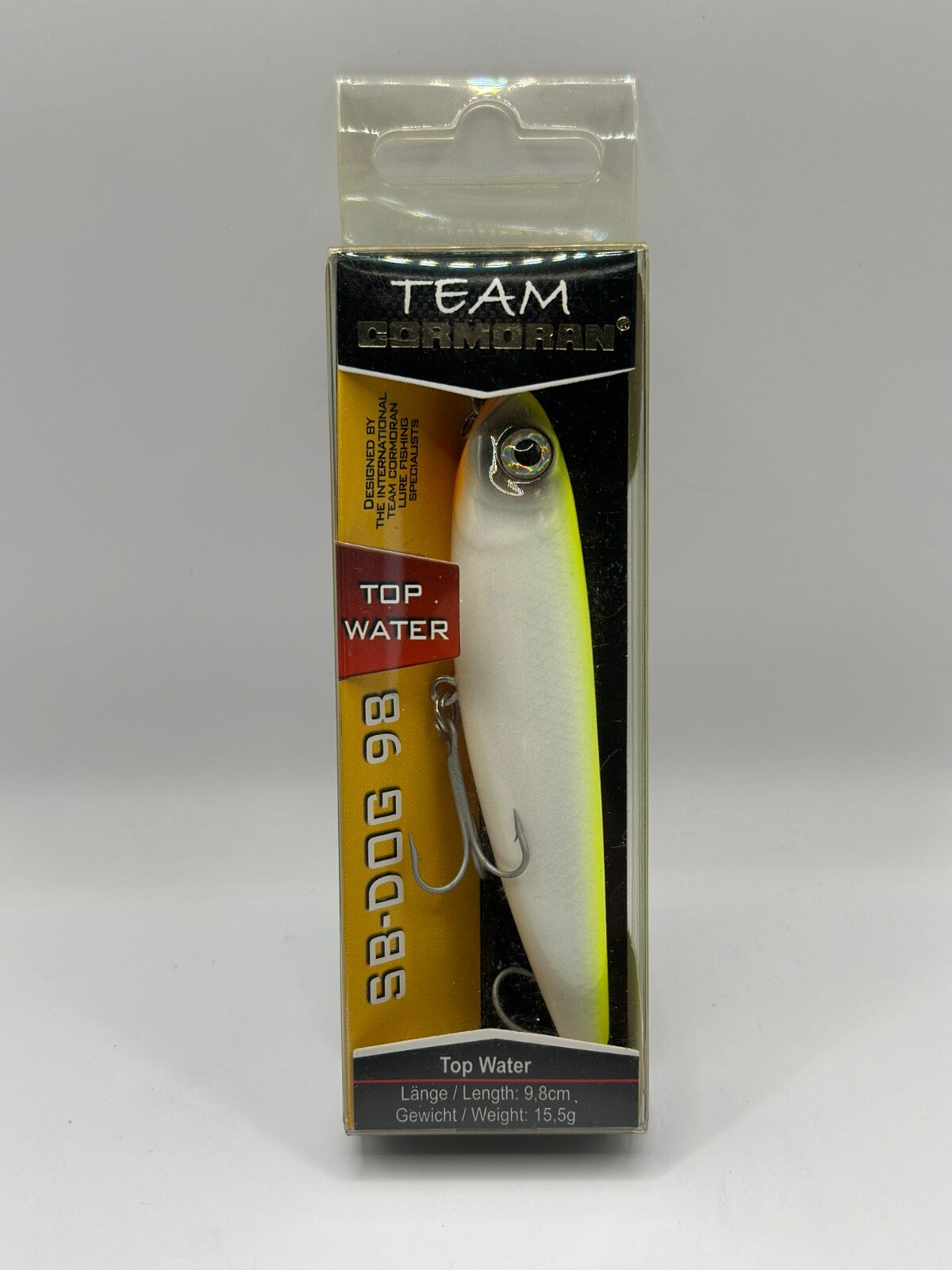 Team Cormoran SBDog 98 / 9,8cm 15,5g Top Water, Wobbler0