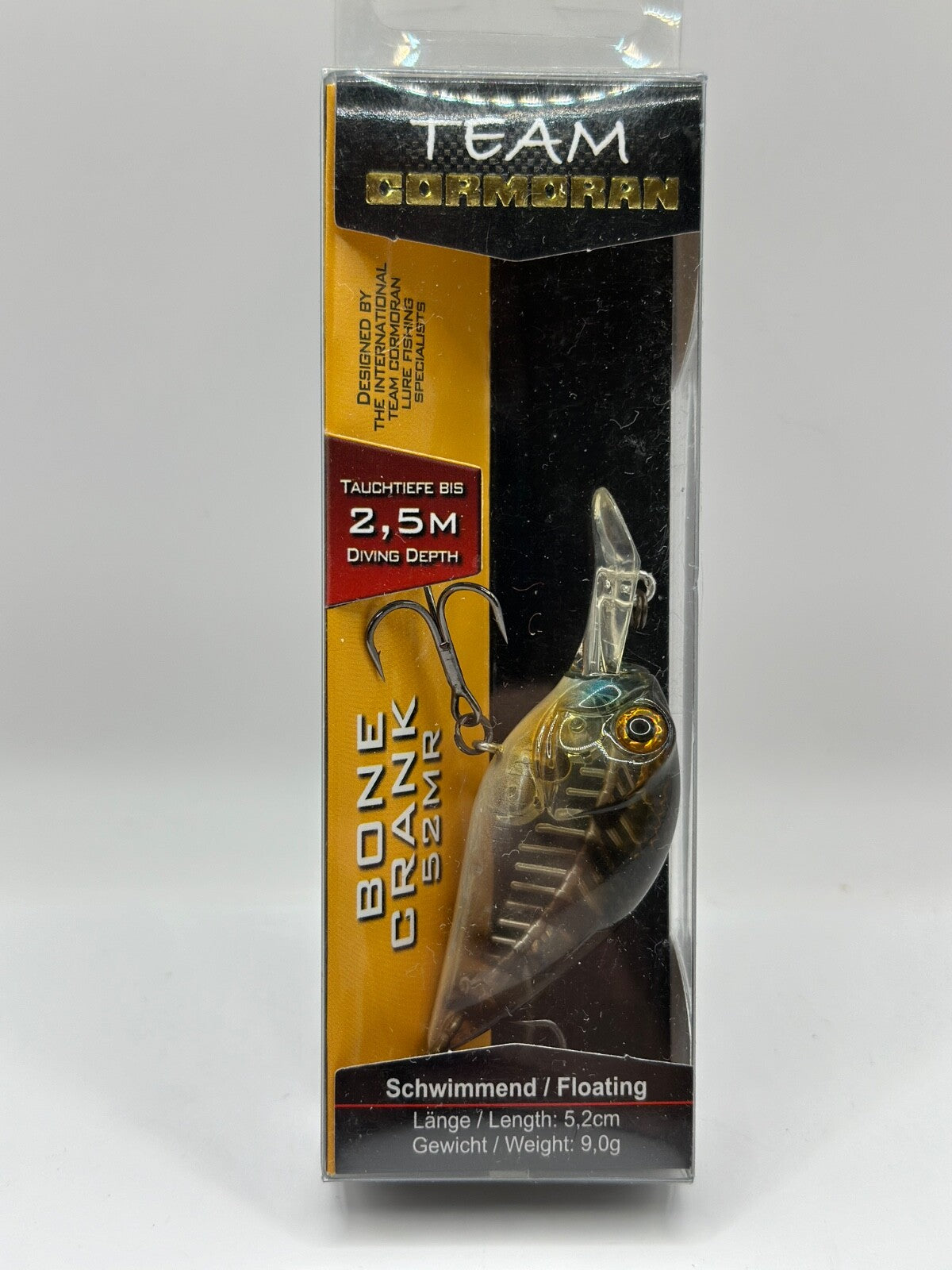 Team Cormoran Bone Crank 52MR/ 5,2cm 9,0g Floating, Wobbler0