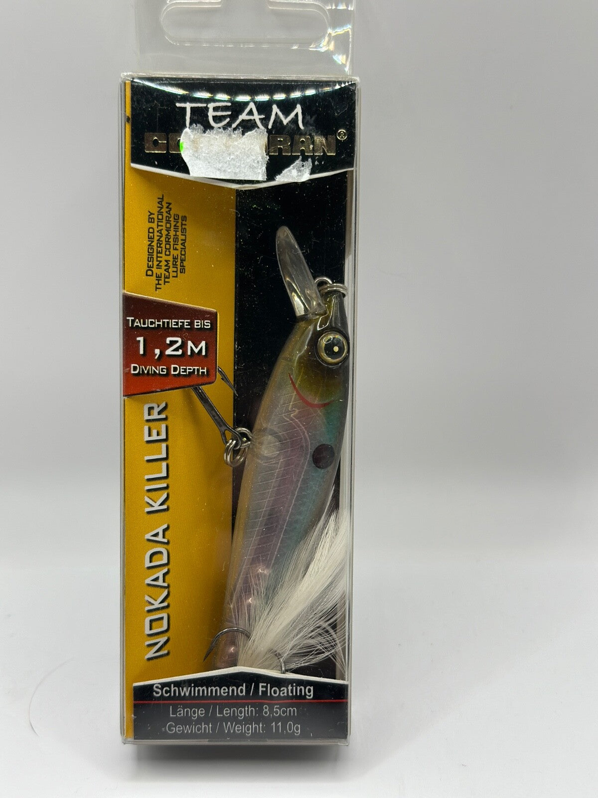 Team Cormoran Nokada Killer / 8,5cm 11,0g Floating , Wobbler0