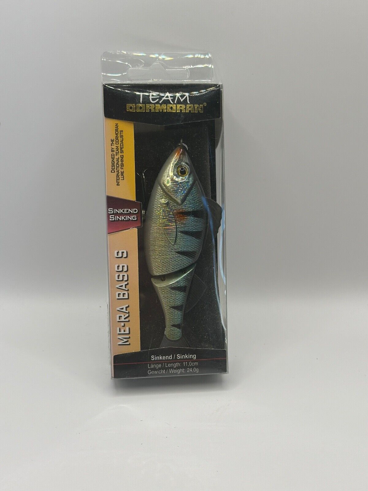 Team Cormoran ME-RA Bass S / 11,0cm 24,0g Sinking , Wobbler