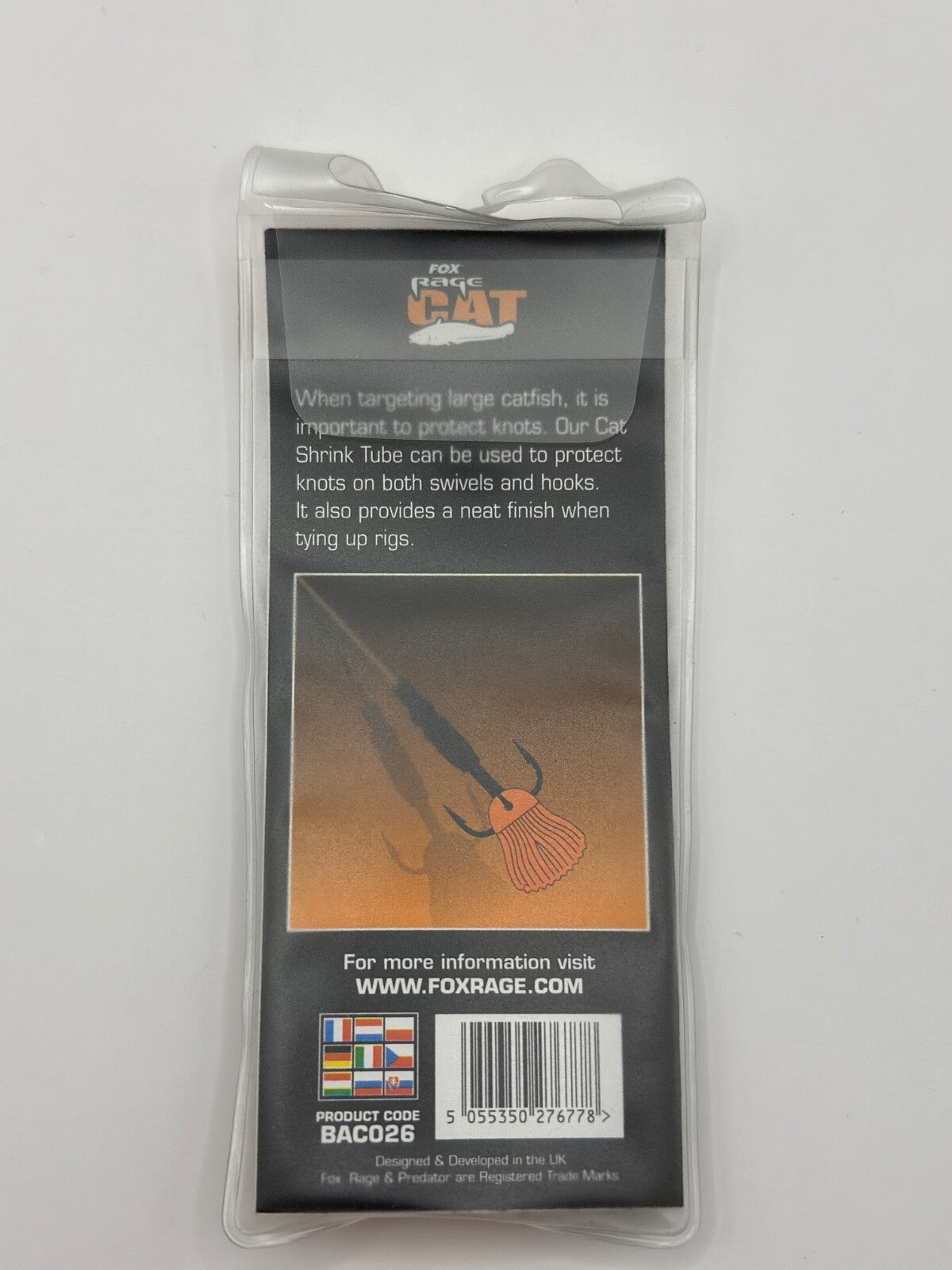 Fox Rage Shrink Tube Schrumpfschlauch D=8mm Länge 25mm 10 Stück1