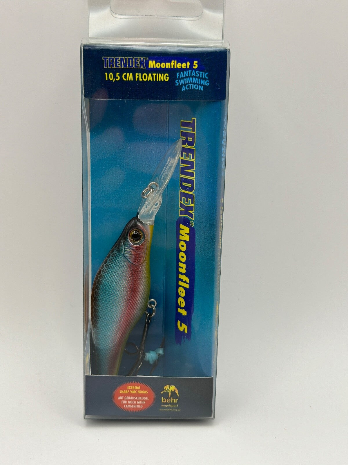 Behr Trendex Moonfleet 5 10,5cm Floating, Angelwobbler, Angelzubehör0