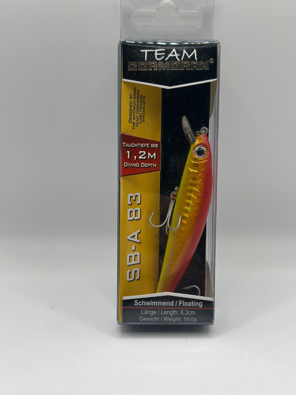 Team Cormoran SBA 83 / 8,3cm 10,0g Floating, Wobbler0