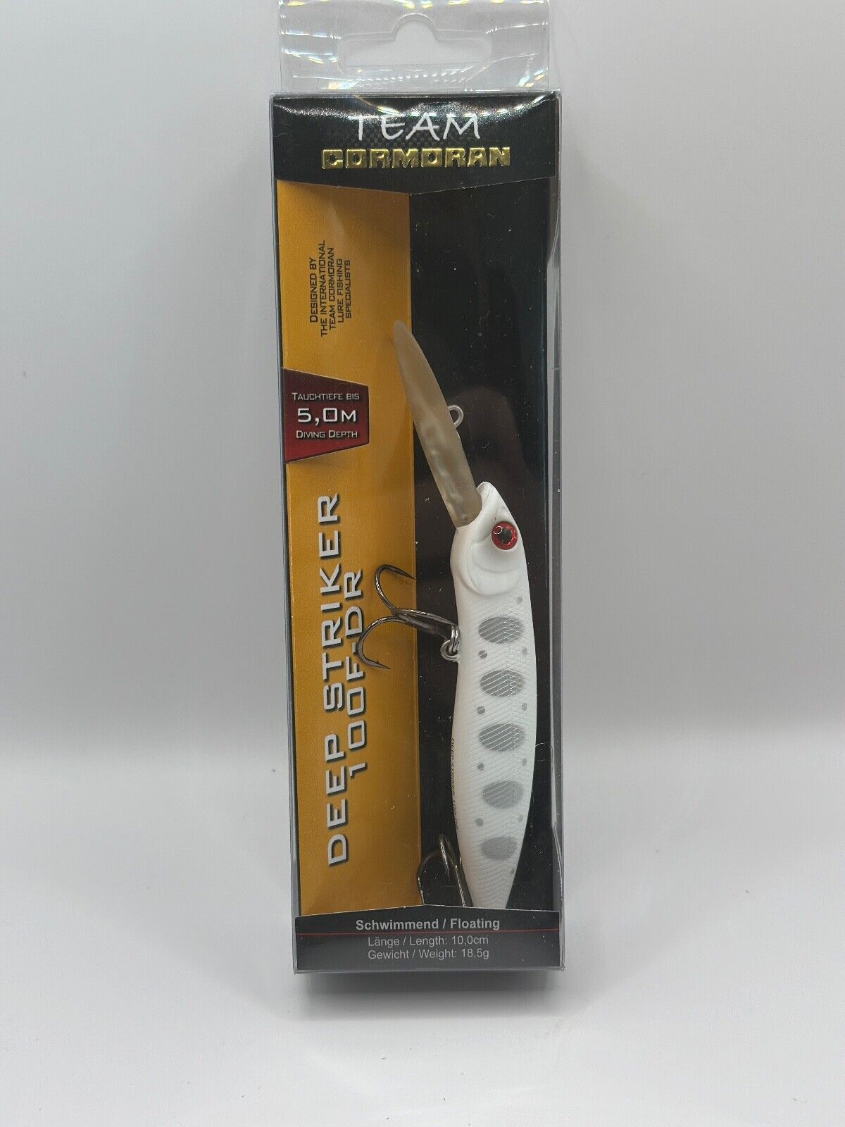 Team Cormoran Deep Striker 100F-DR / 10,0cm 18,5g Floating , Wobbler