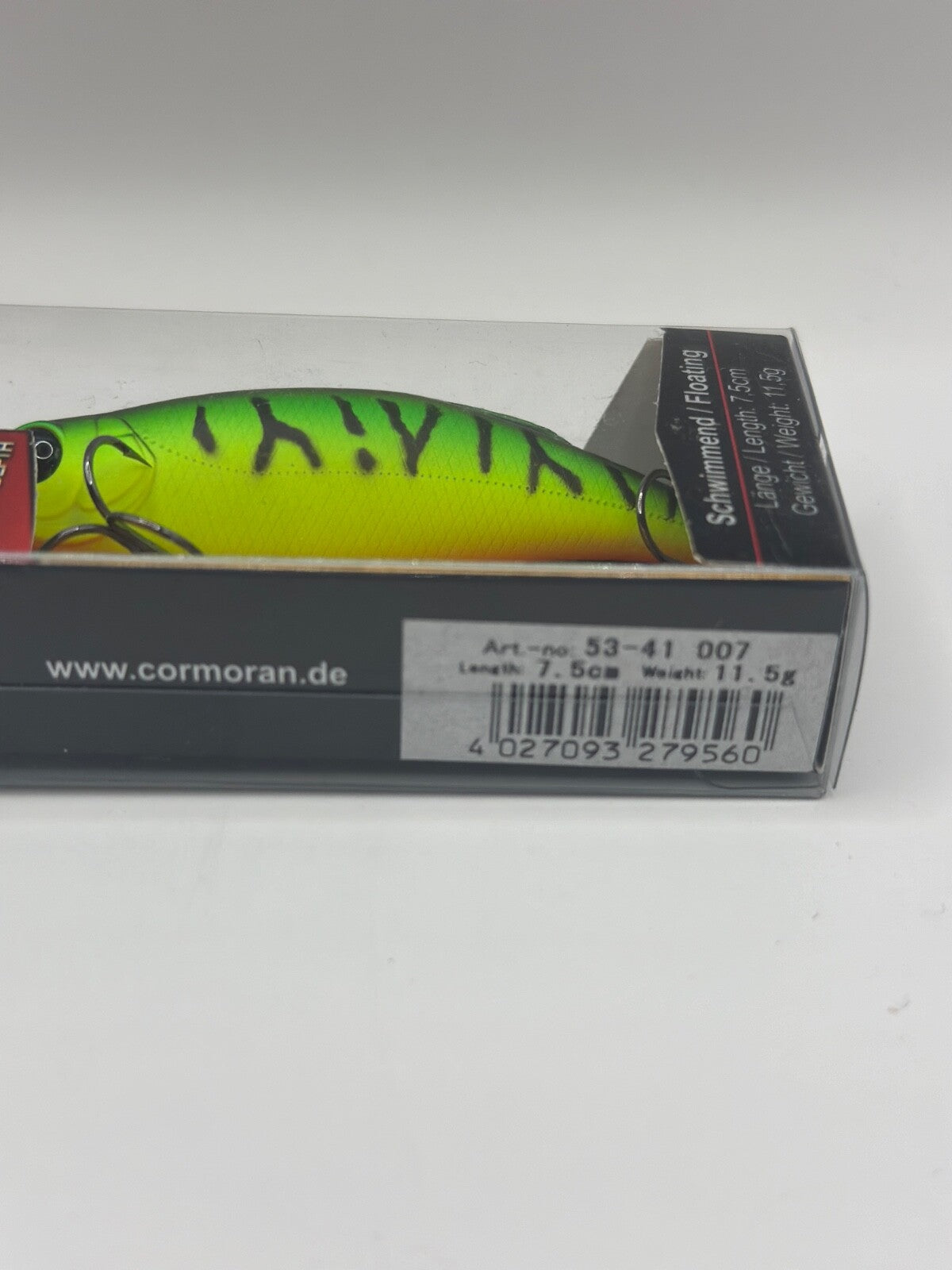 Team Cormoran Hisaka Deep Shad / 7,5cm 11,5g Floating, Wobbler1