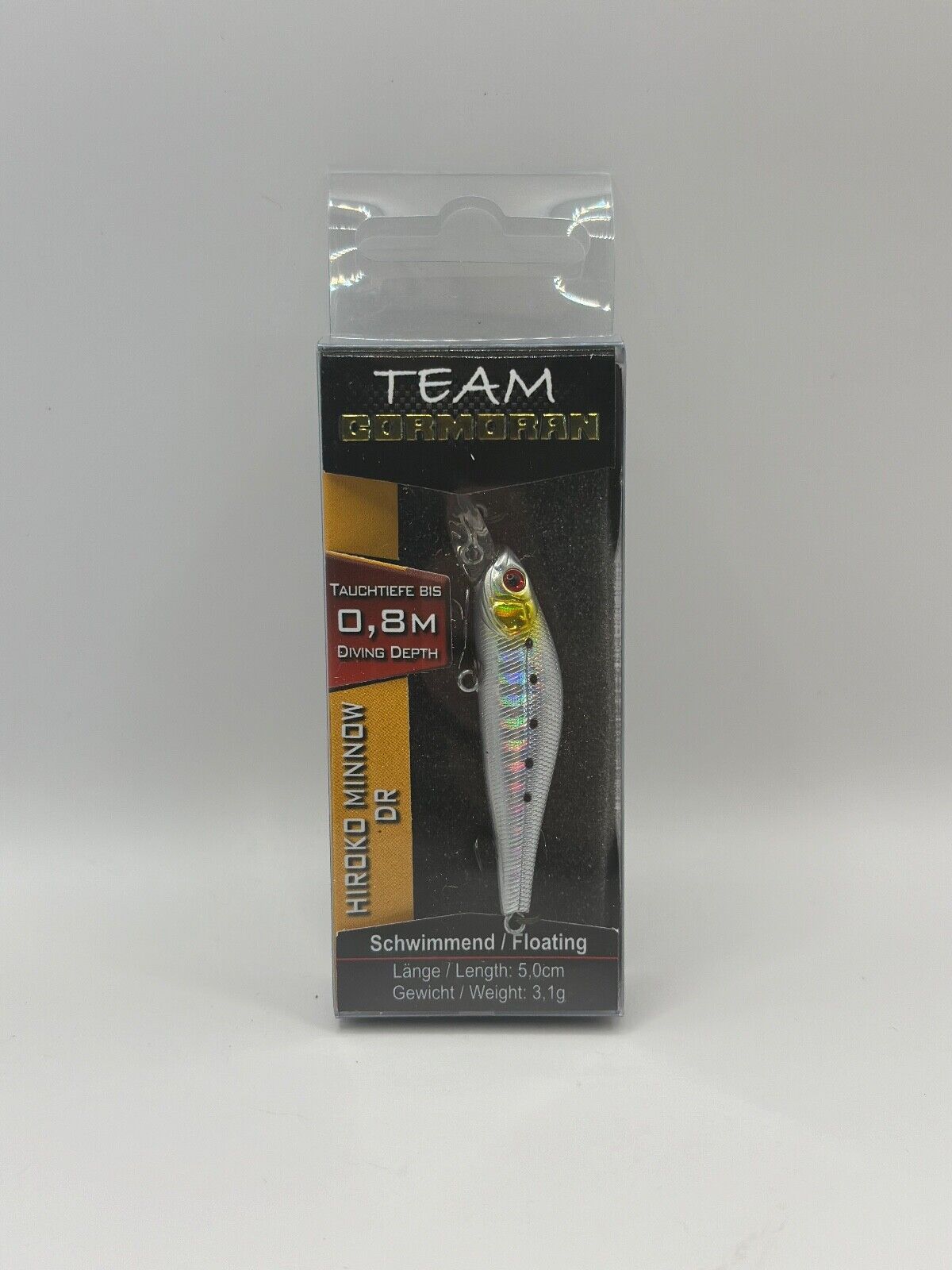 Team Cormoran Hiroko Minnow DR 5,0cm 3,1g Floating , Wobbler