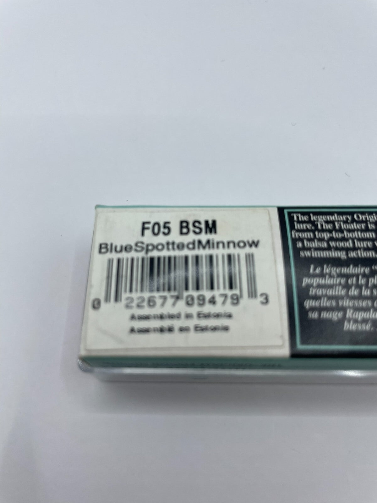 Rapala Original Floating F5 BSM Blue Spotted Minnow Wobbler2