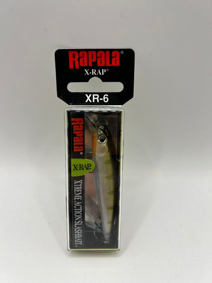 Rapala X Rap Shad XR 06 Yellow Perch, Wobbler, Angelzubehör