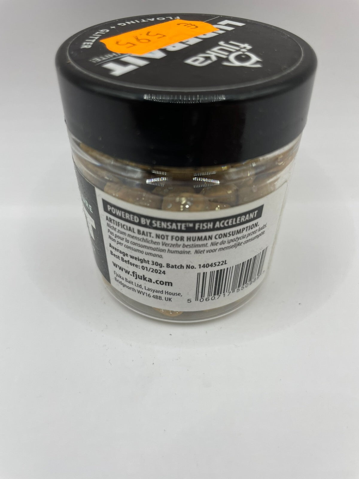 Fjuka Rurebait Lightning White Floating + Glitter1