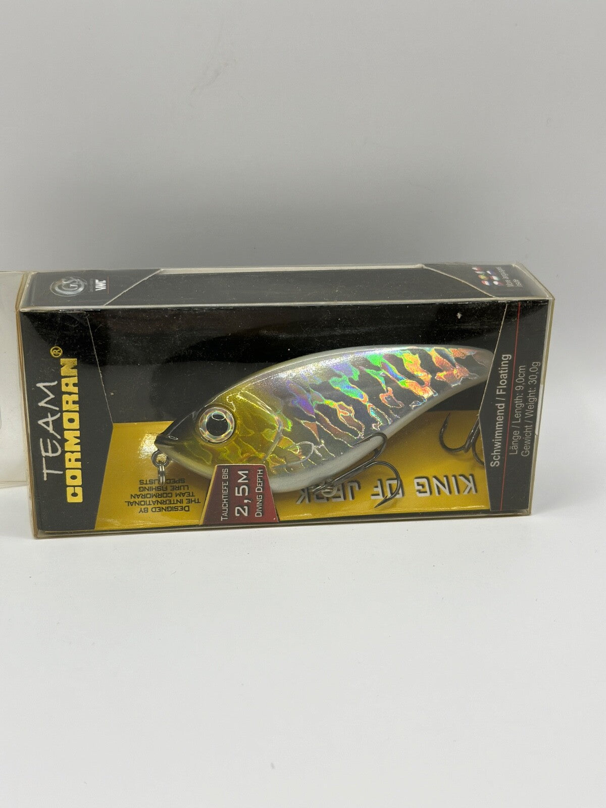 Team Cormoran King of  Jerk   90mm  30g  Floating 2,5m Tauchtiefe0