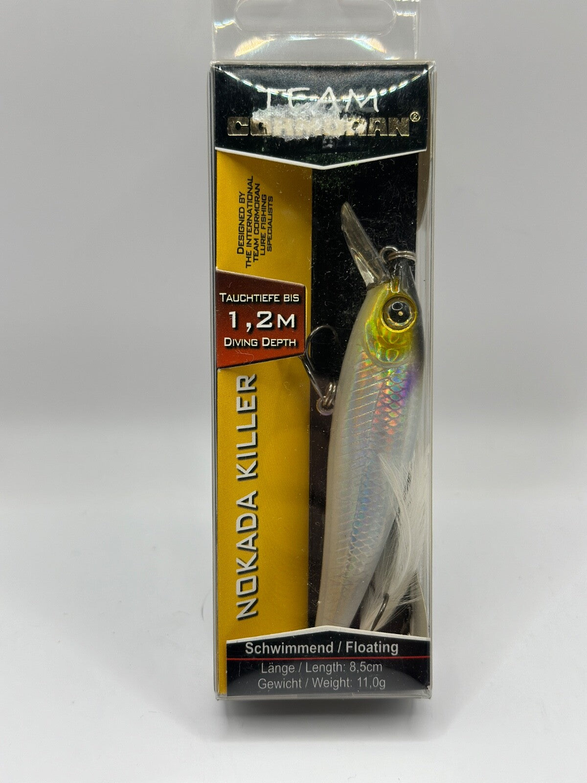 Team Cormoran Nokada Killer /  8,5cm 11,0g Floating , Wobbler0