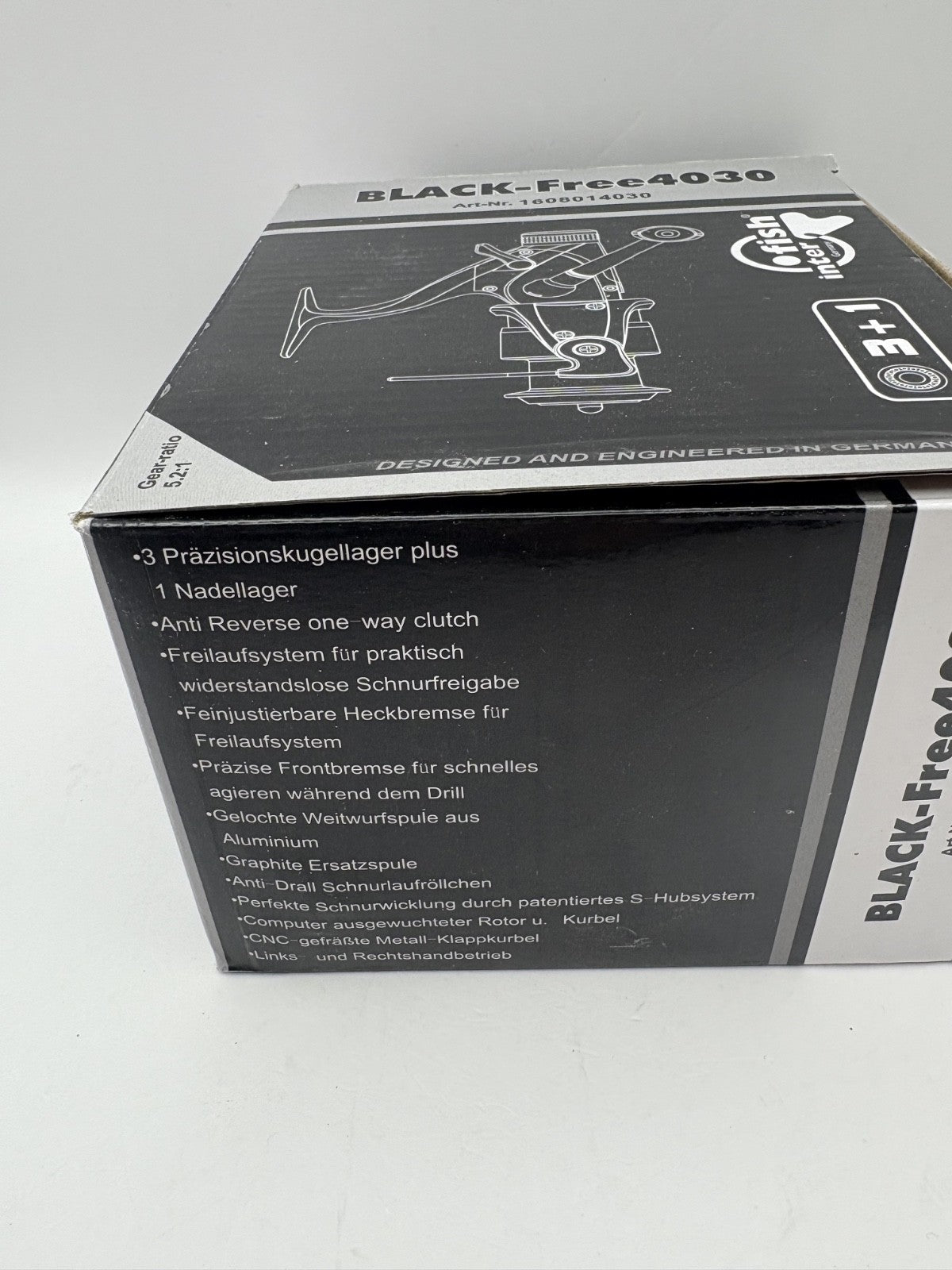 Interfish Black Free 4030 Rolle, Angelrolle3