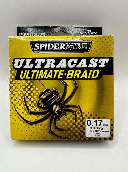 Spiderwire Ultracast Ultimate-Braid, Angelzubehör, Angelschnur