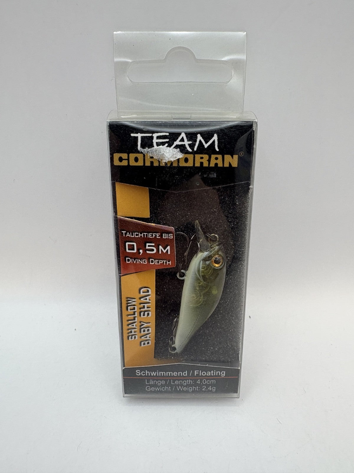 Team Cormoran Shallow Baby Shad/  4,0cm 2,4g Floating, Wobbler0
