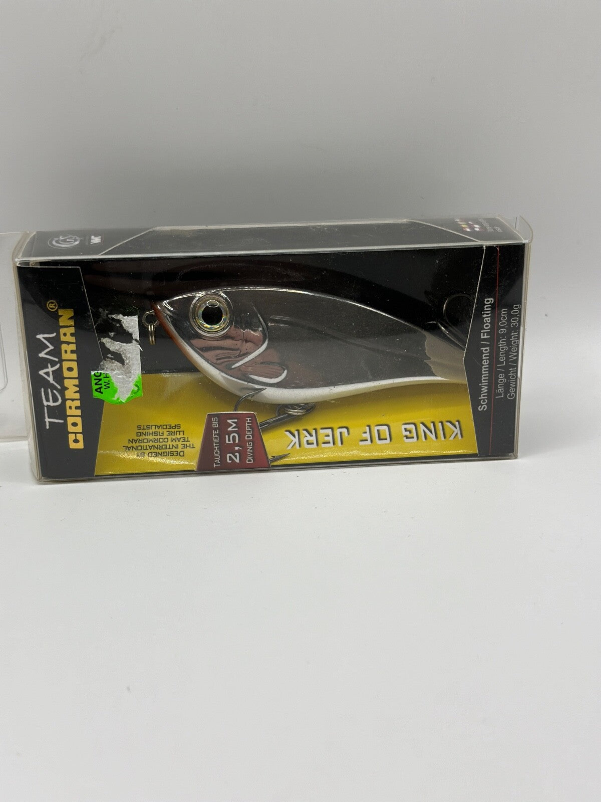 Team Cormoran King of  Jerk   90mm  30g  Floating 2,5m Tauchtiefe0