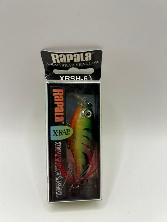 Rapala X Rap Shad XRSH-60mm 9g Fire Tiger, Wobbler, Angelzubehör