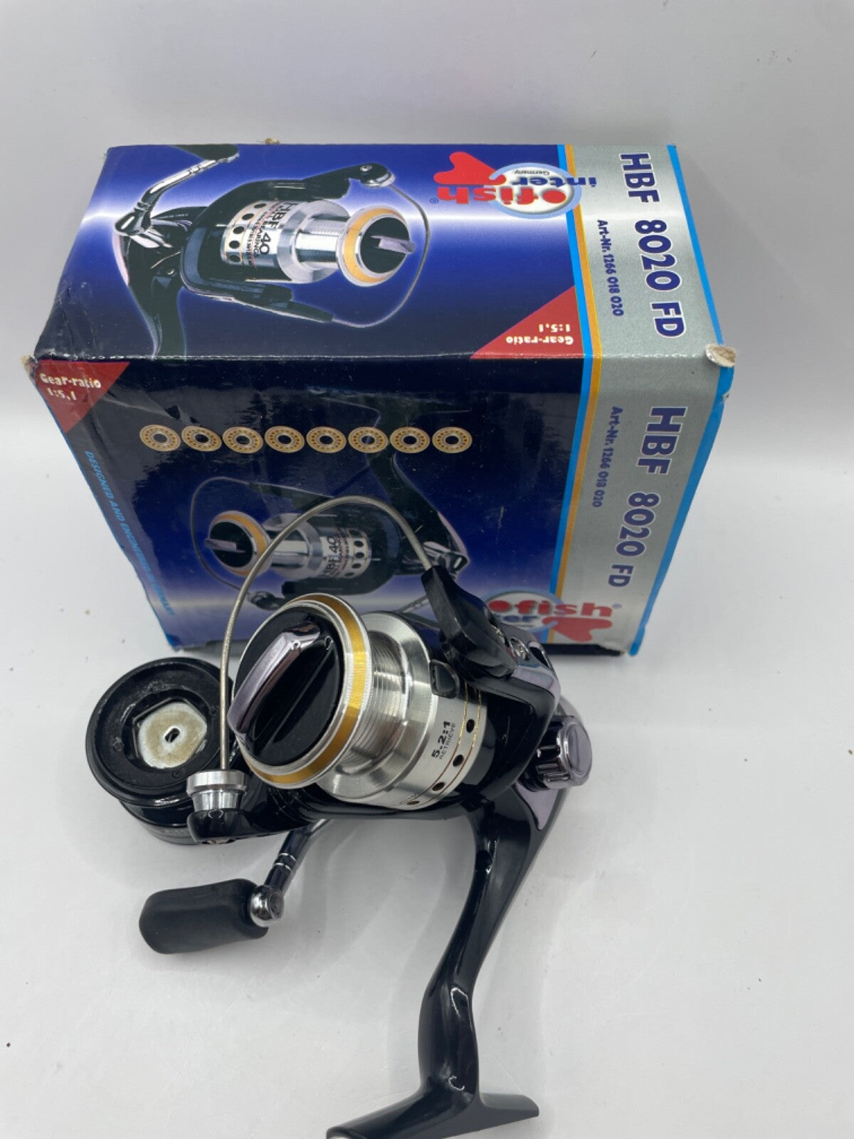 Interfish HBF 8020 FD Rolle, Angelrolle1
