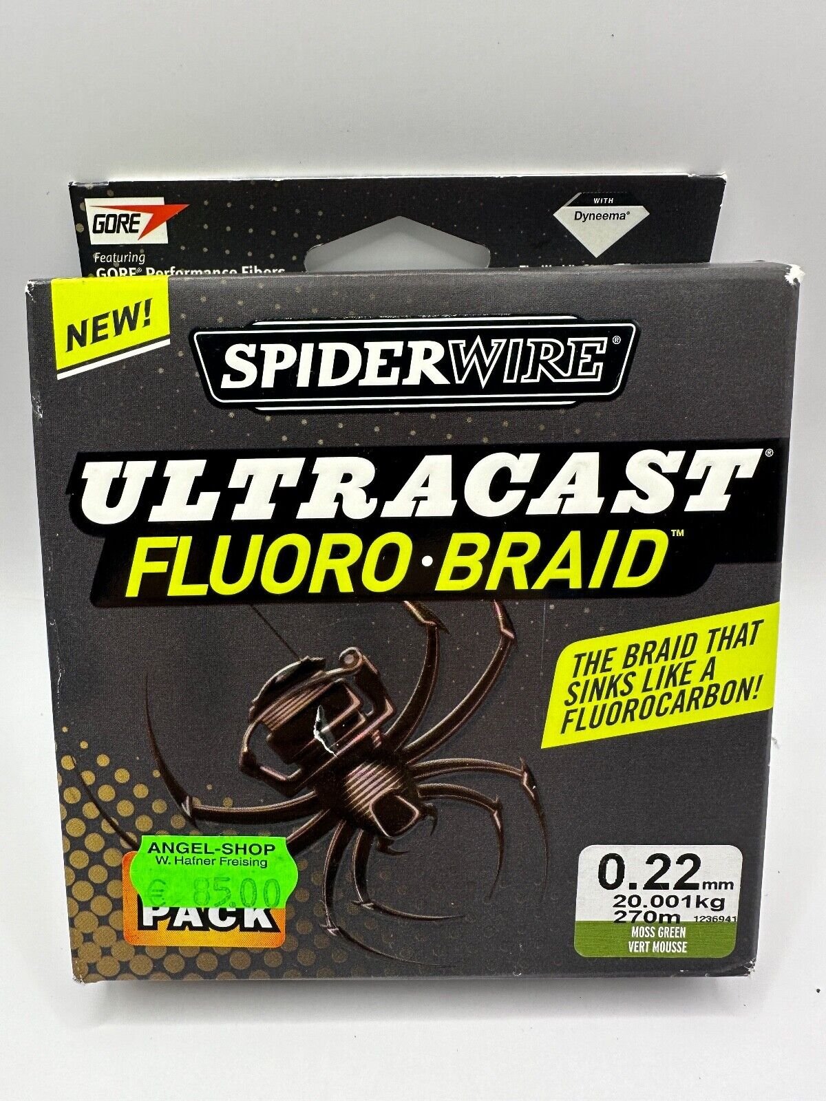 SPIDERWIRE Ultracast Fluoro-Braid, Angelschnur , Angelzubehör