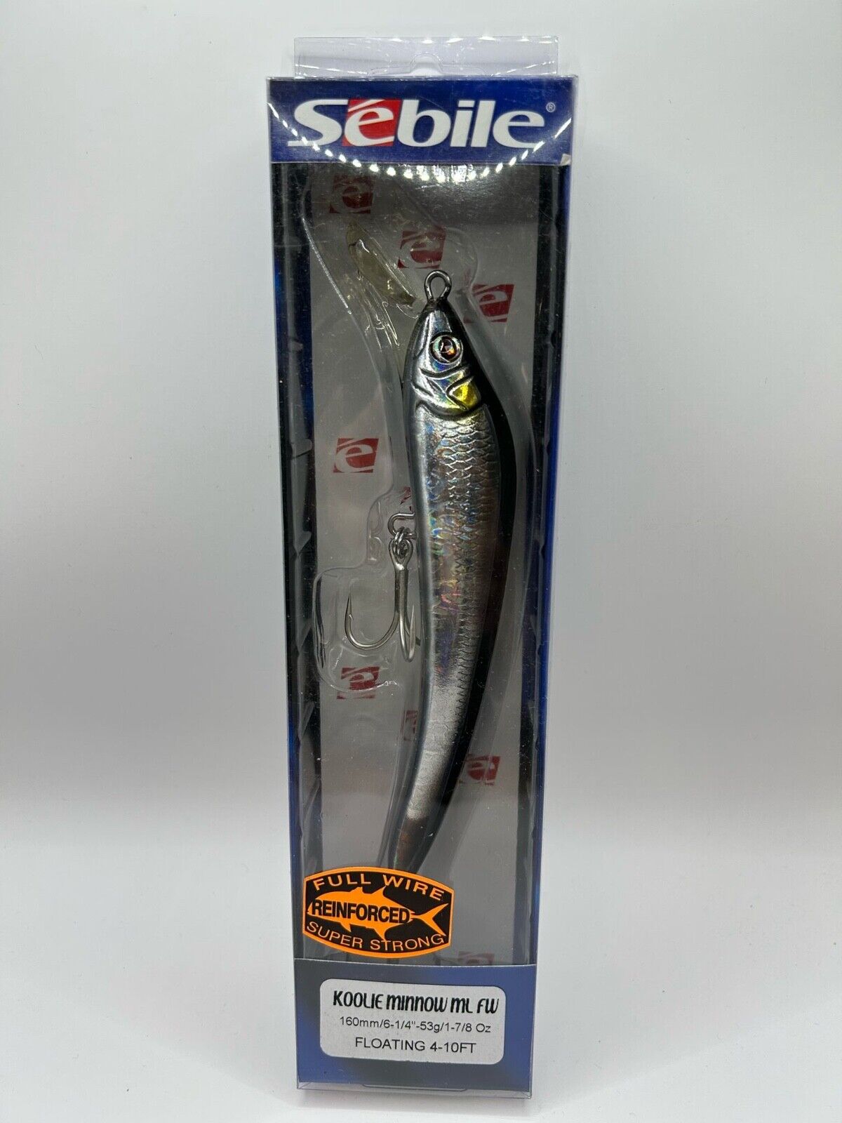 Sebile Koolie Minnow ML FW 160mm 53g Floating 4-10FT, Wobbler, Angelzubehör