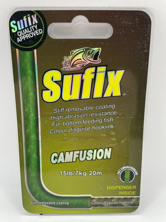 Sufix Camfusion Vorfachschnur geflochtene 7KG 20m0