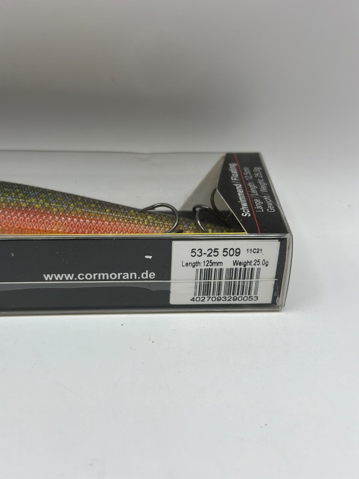 Team Cormoran Minnow M45 /  12,5cm 25,0g Floating , Wobbler1