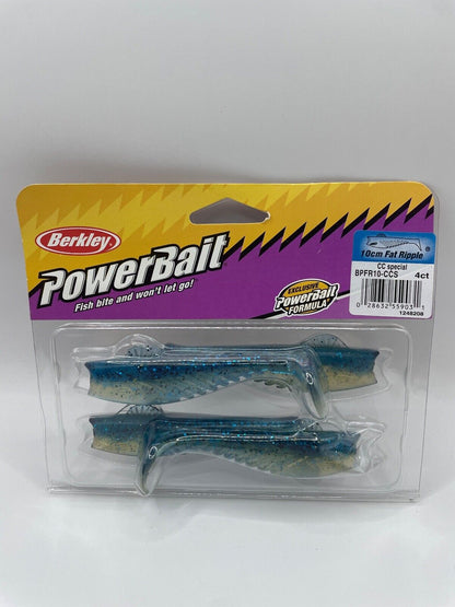 Berkley Powerbait 10cm Fat Ripple, Angelzubehör, Gummifisch