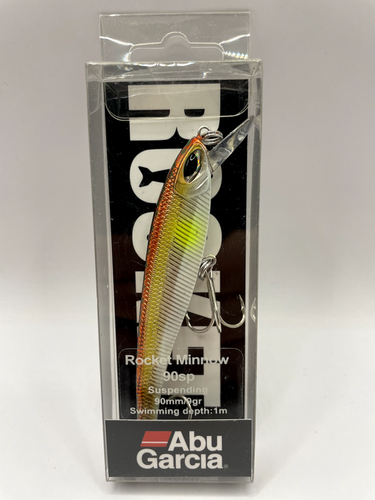 Abu Garcia Rocket Minnow 90sp 9g, Wobbler Angelzubehör Spinnfischen