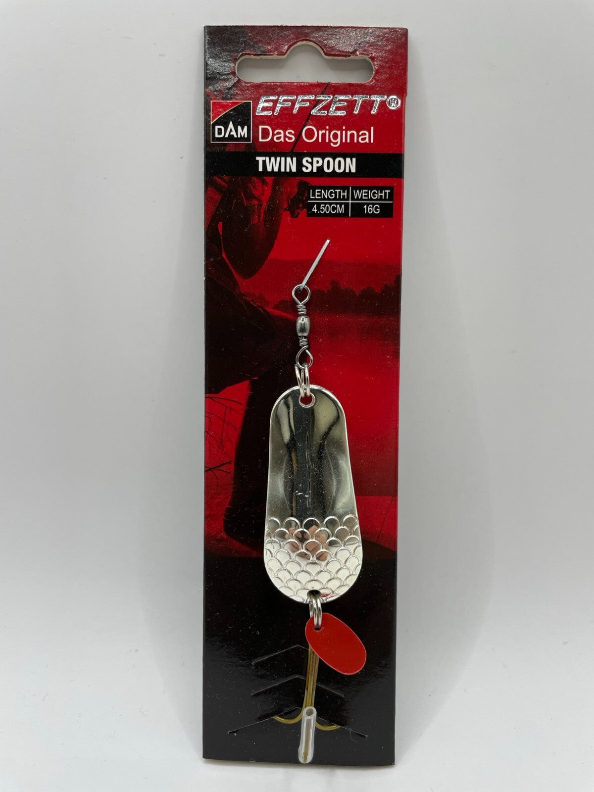 DAM Effzett Twin Spoon Doppelblinker 16g Silber / Gold Blinker 4,5cm2
