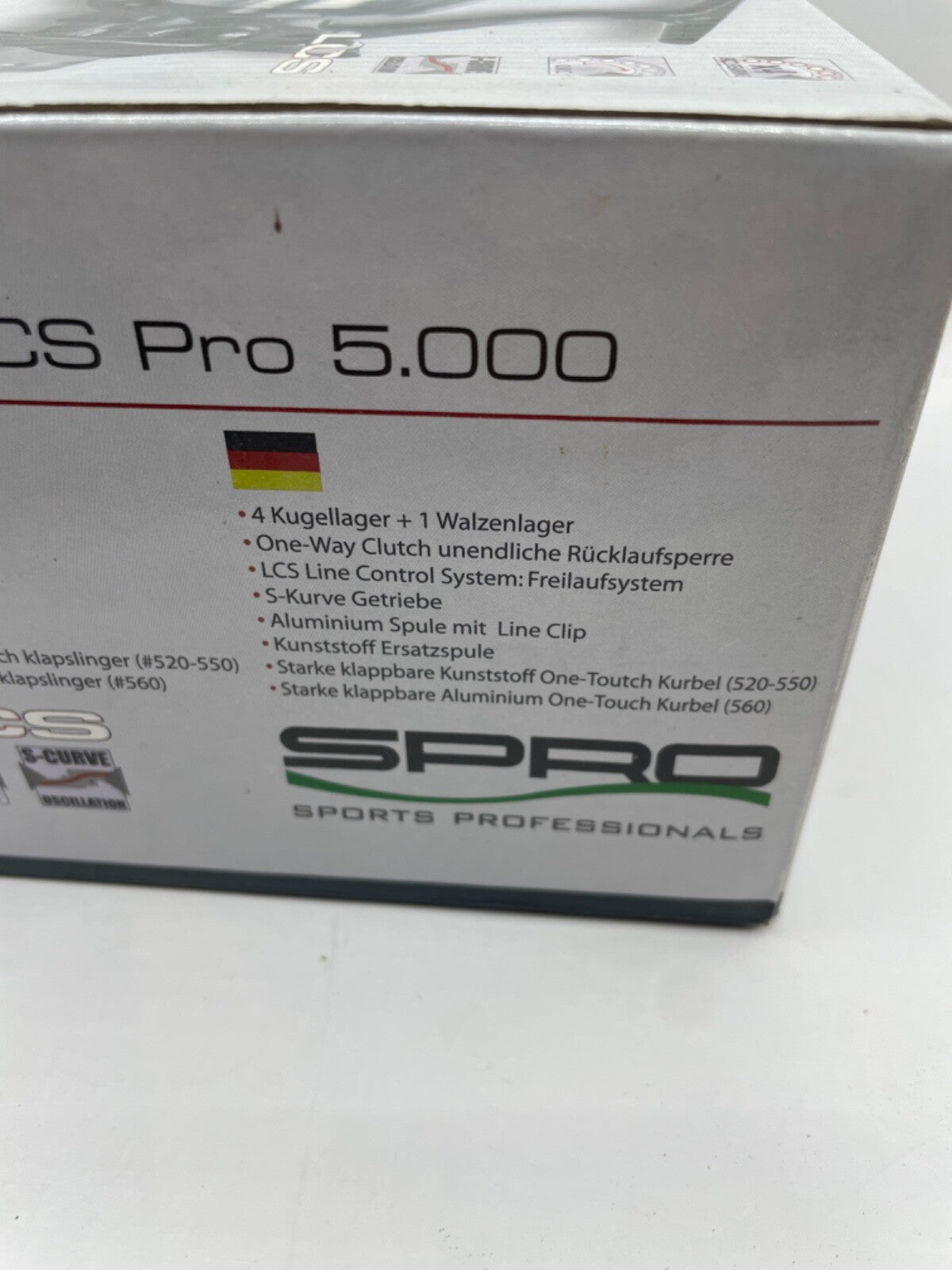 SPRO Hardliner LCS Pro 5000 550 Rolle2