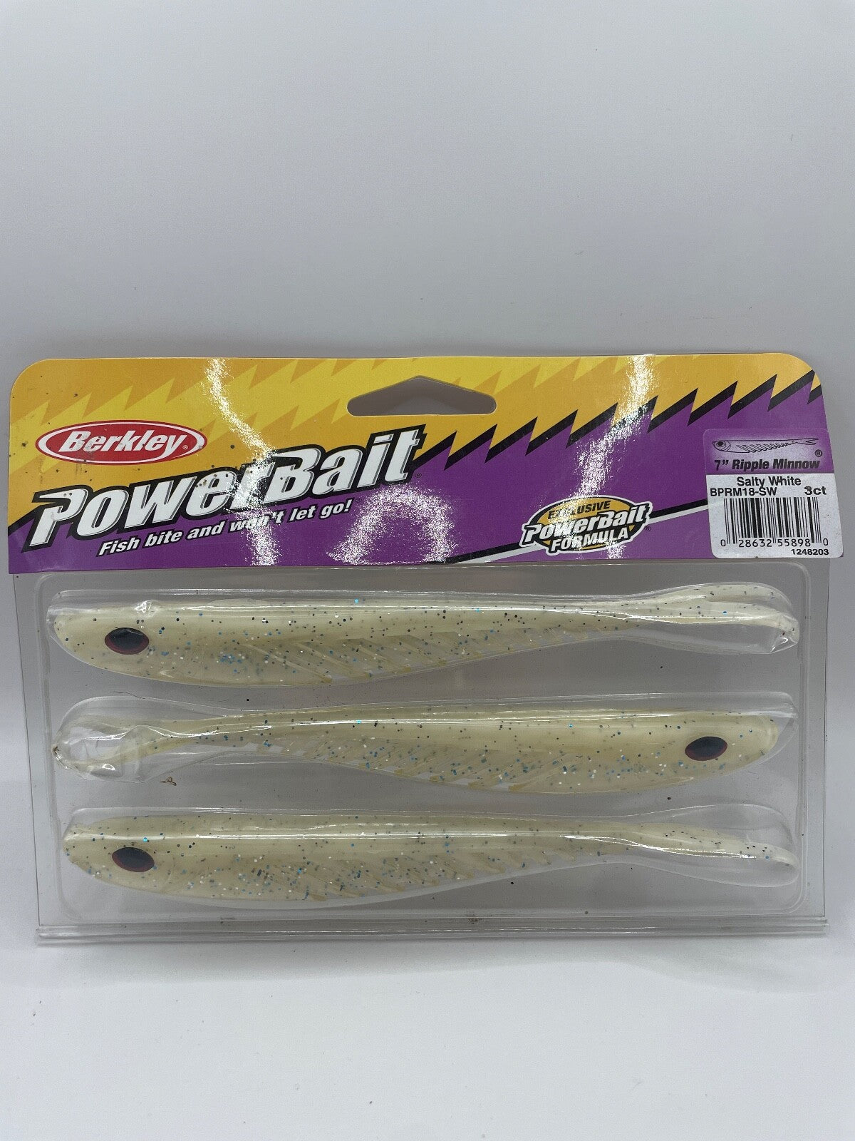 Berkley Powerbait 7" Ripple Minnow, Angelzubehör, Gummifisch0