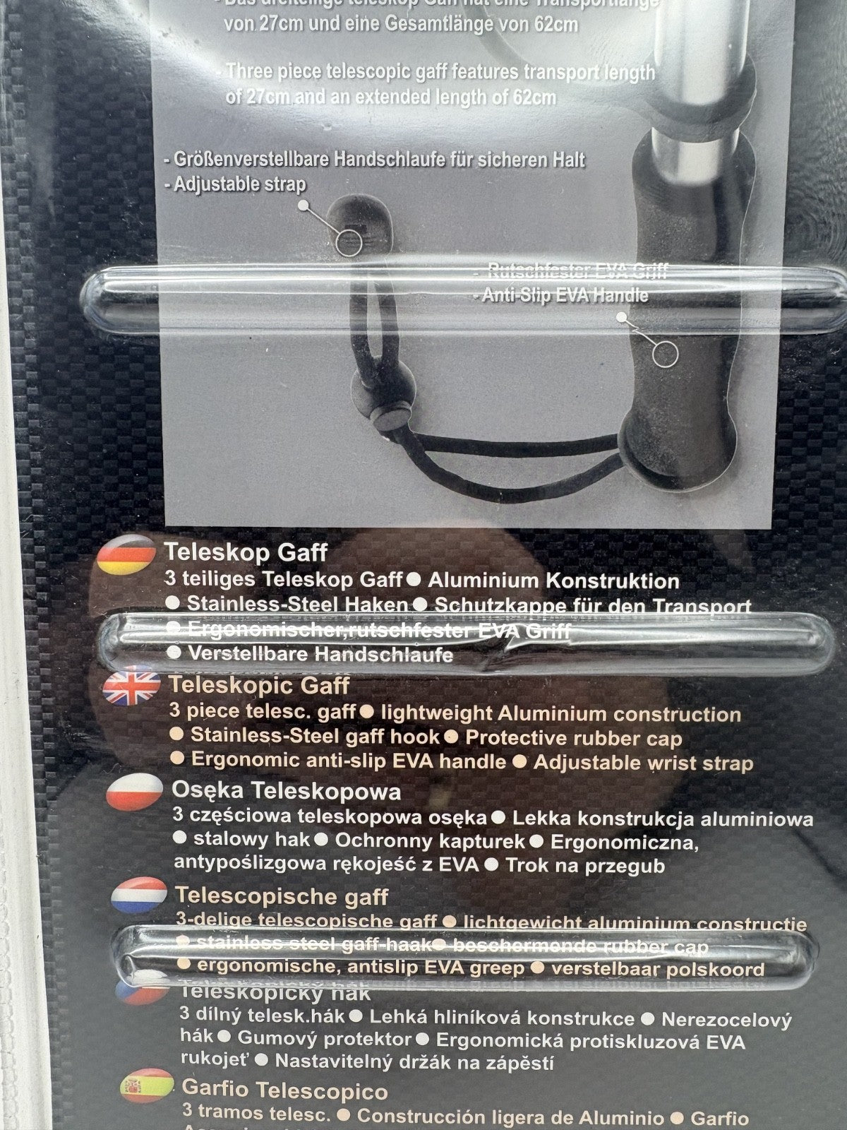Cormoran Telescopic Gaff 62cm2