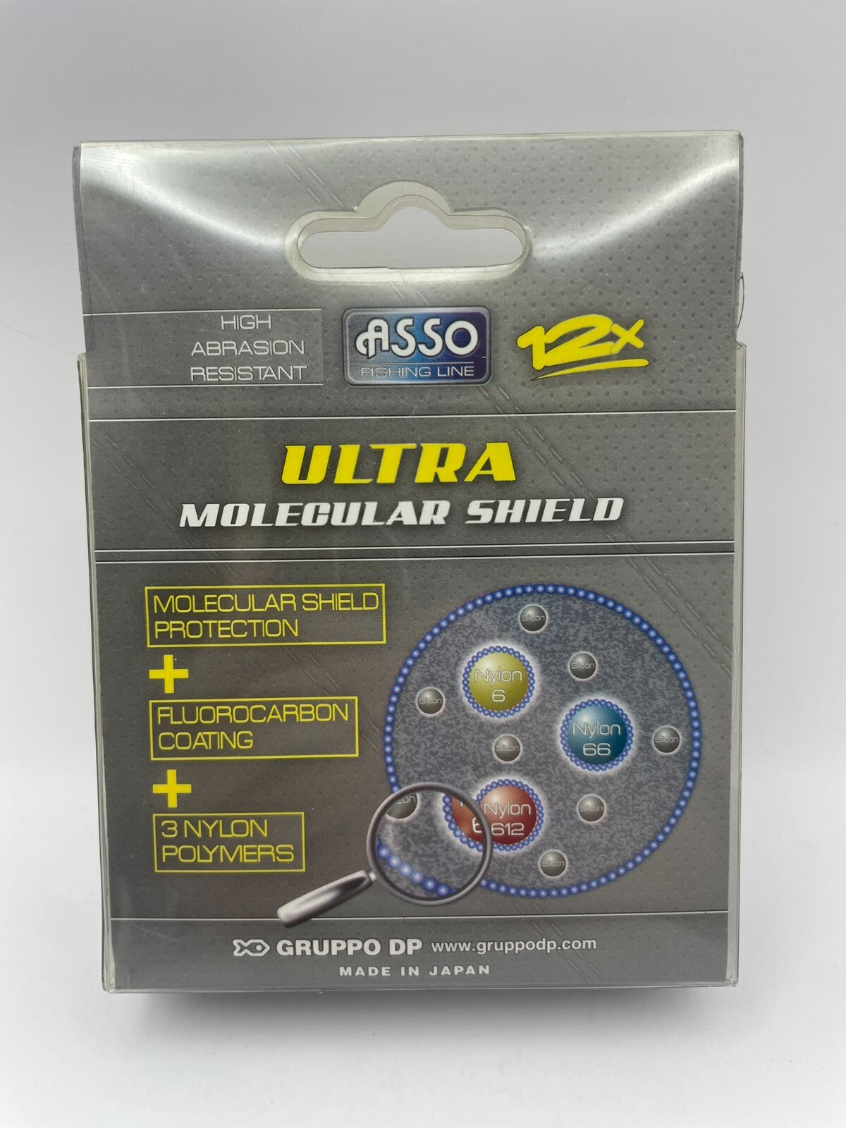 Asso Fishing Line Ultra Molegular Shield Schnur Nylon + Fluorocarbonschutz1