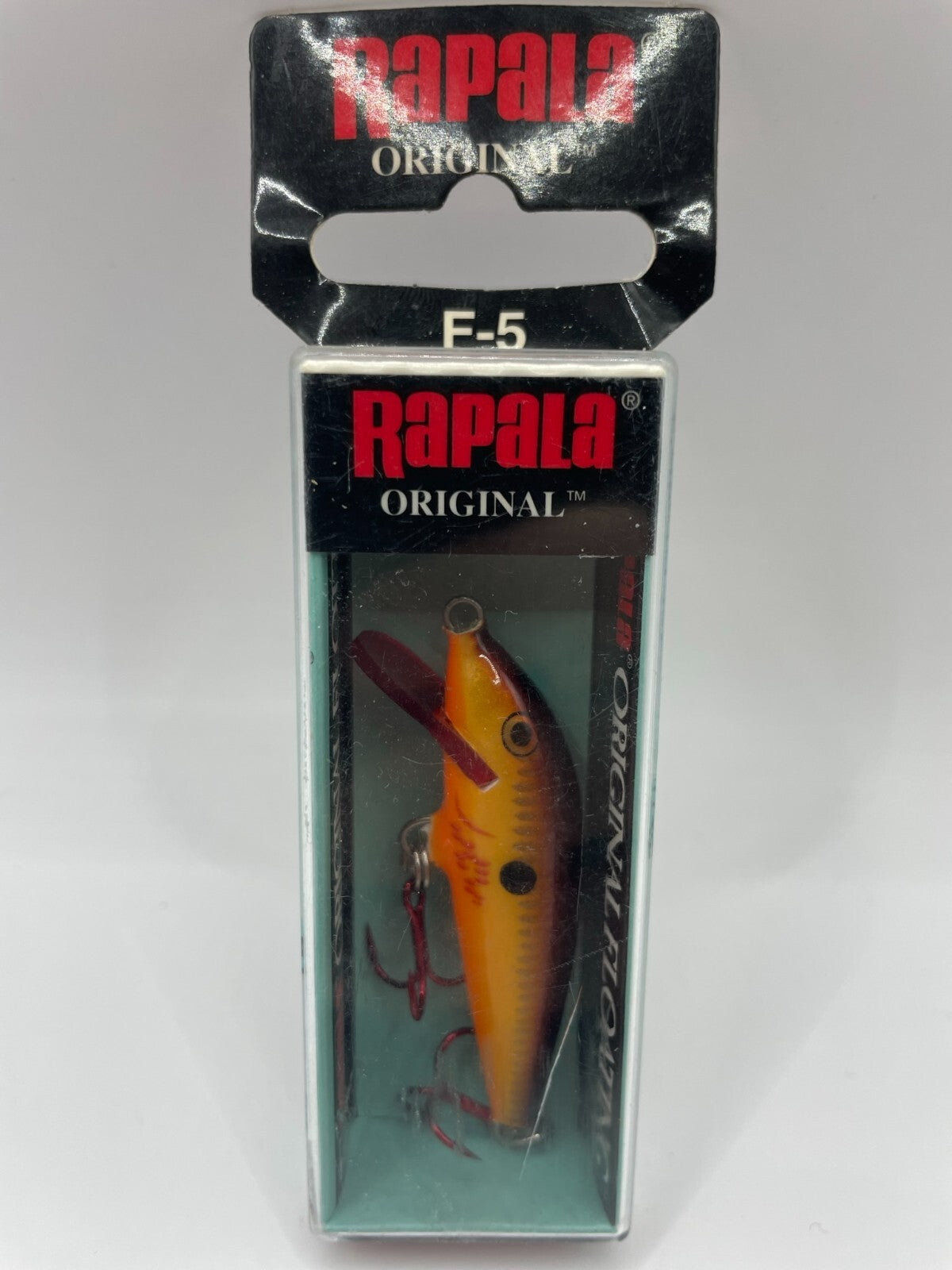 Rapala Original Floating F5 BCF Bleeding Copper Flash Wobbler0