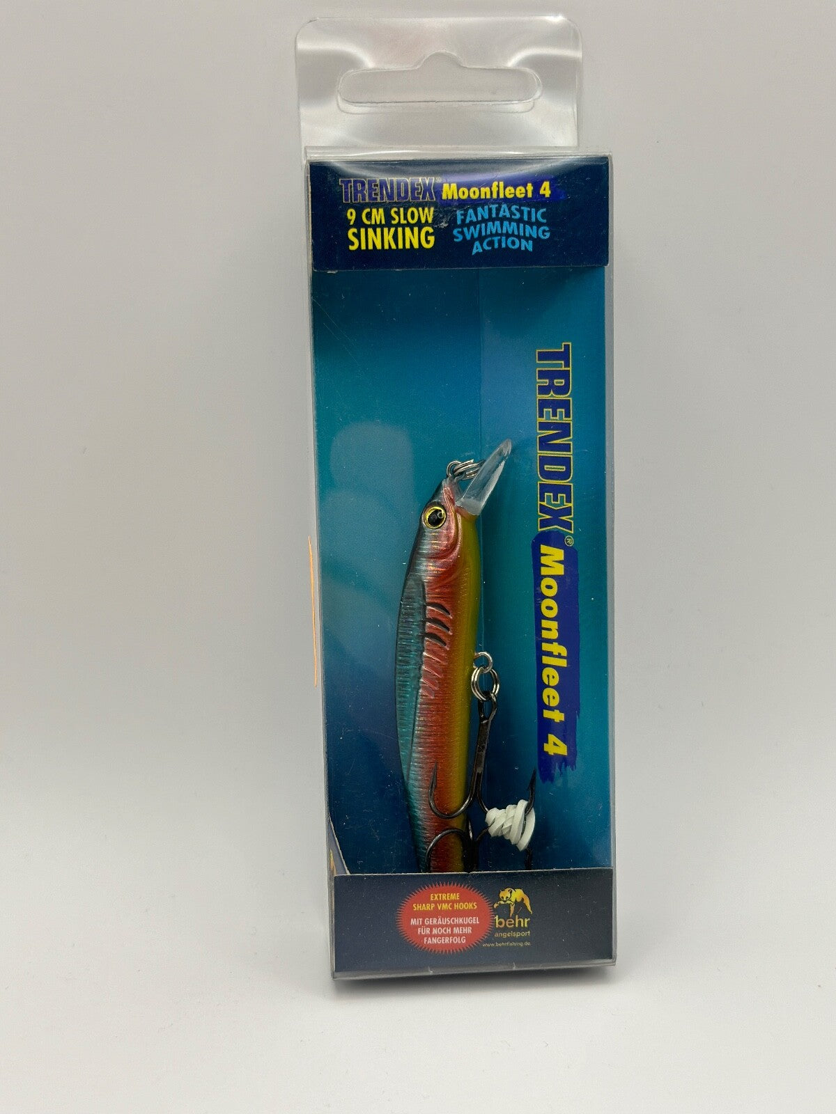 Behr Trendex Moonfleet 4 9cm Slow Sinking, Angelwobbler, Angelzubehör0