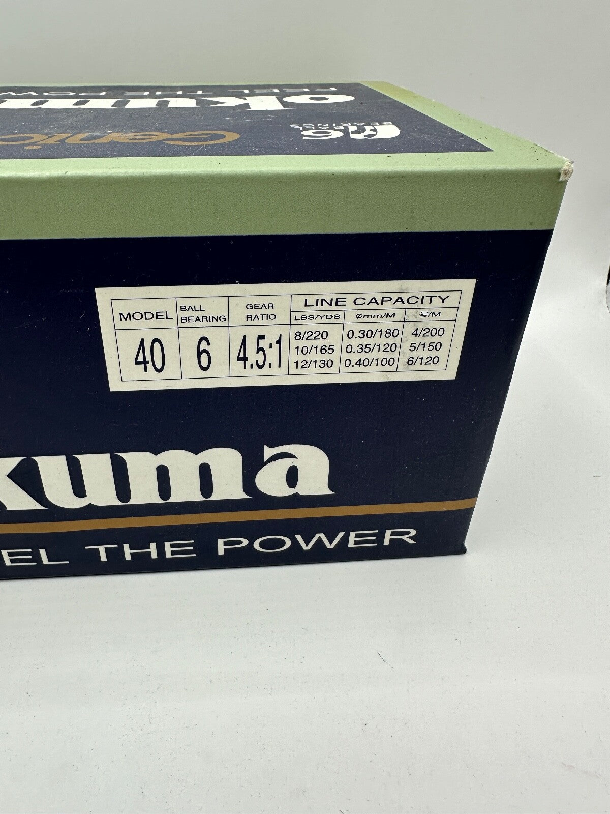 Okuma Genic GE 40, Angelrolle ,Angelzubehör1